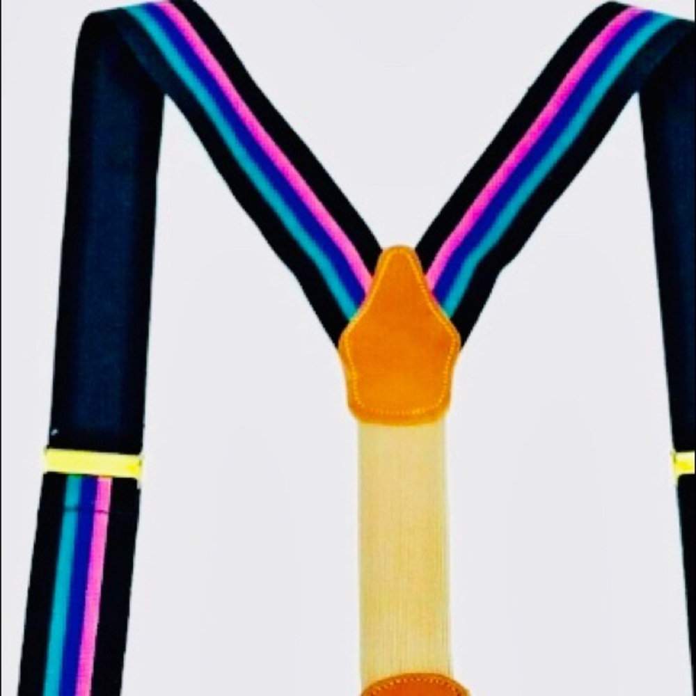 DOONEY & BOURKE Vintage Stripe Suspenders Braces